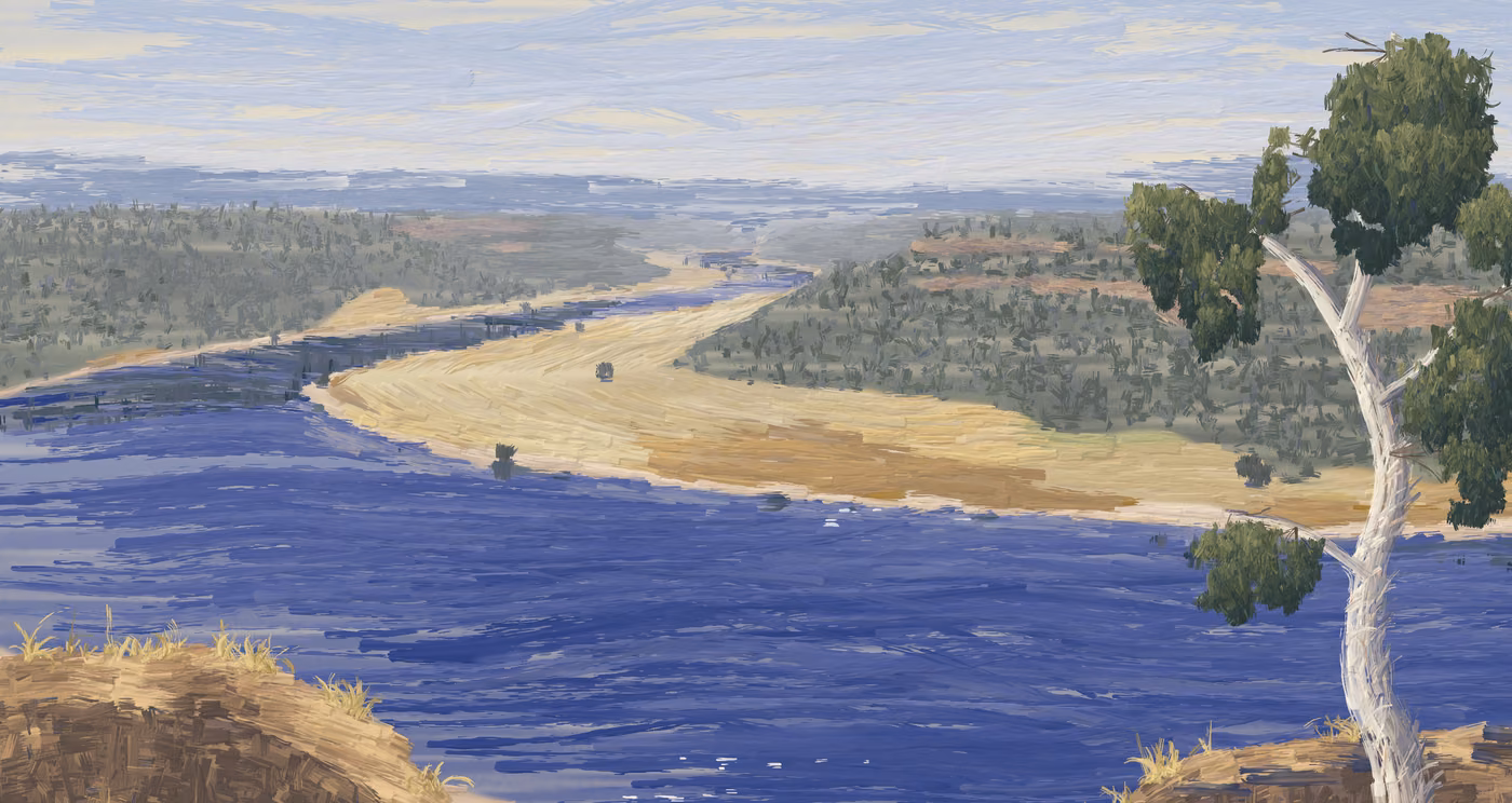 Noon on the Hawkesbury